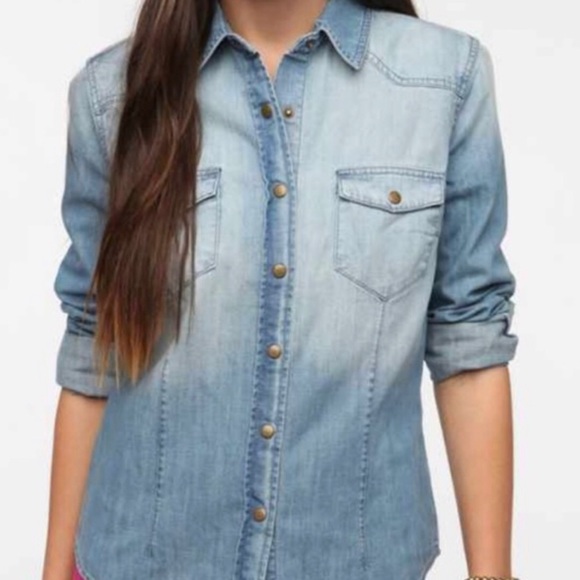 Denim Button Down Shirt, by BDG for Urban Outfitters - Picture 11 of 17